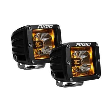 LUCES TIPO PODS RIGID BLANCO CON FONDO AMBER