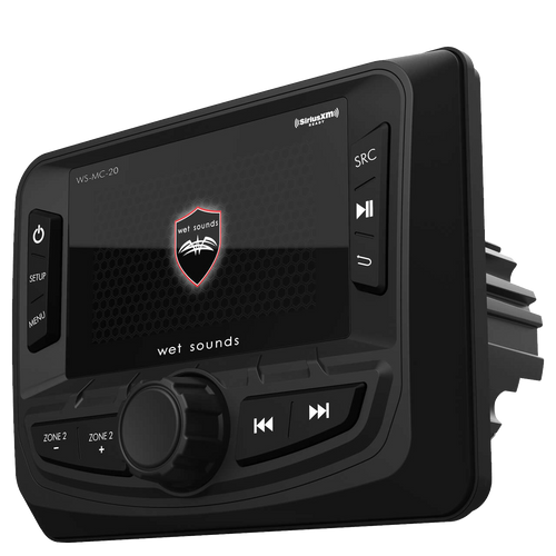 ESTERIO WET SOUNDS WS-MC-20 CON BLUETOOTH USB RADIO AM FM