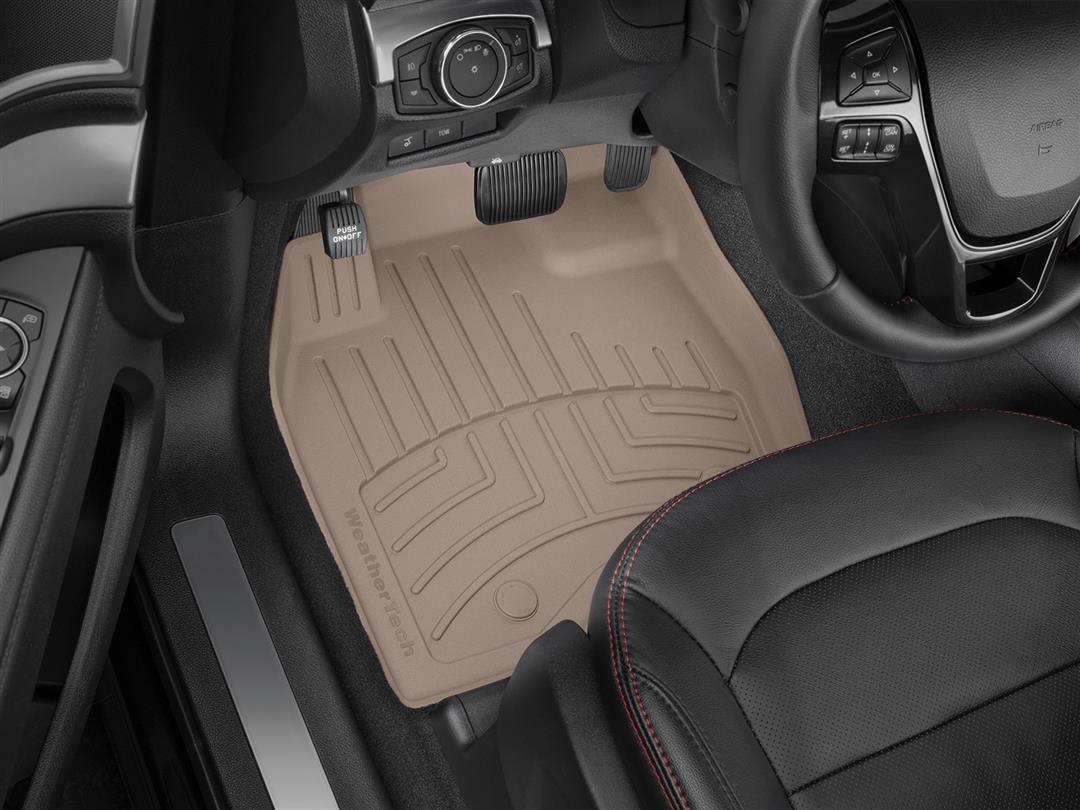 TAPETES WEATHERTECH COLOR BEIGE PARA SIVERADO GMC CADILLAC