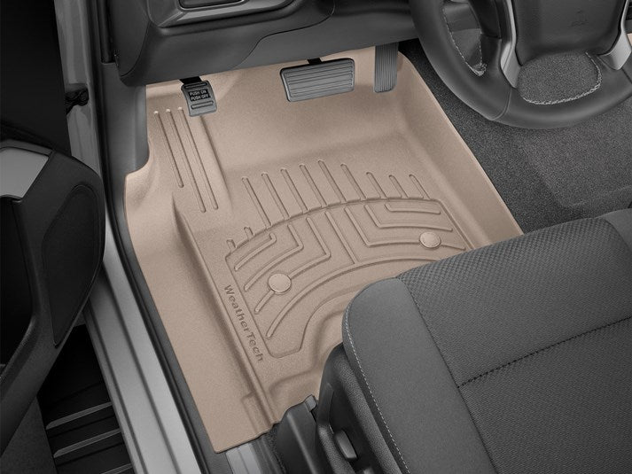 TAPETES WEATHERTECH COLOR BEIGE PARA SIVERADO GMC CADILLAC