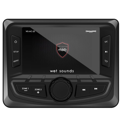 ESTERIO WET SOUNDS WS-MC-20 CON BLUETOOTH USB RADIO AM FM