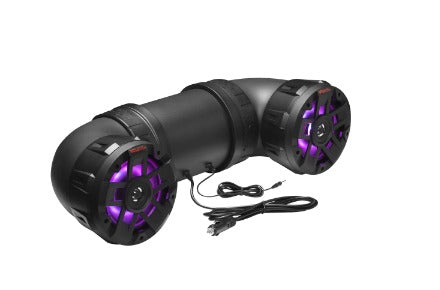 BOCINAS BOSS DE 8" RGB PARA QUATRIMOTO