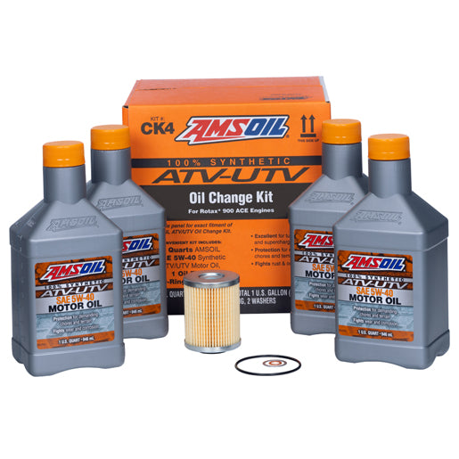 KIT CAMBIO DE ACEITE 0W40 AMSOIL PARA CAN AM MAVERICK X3