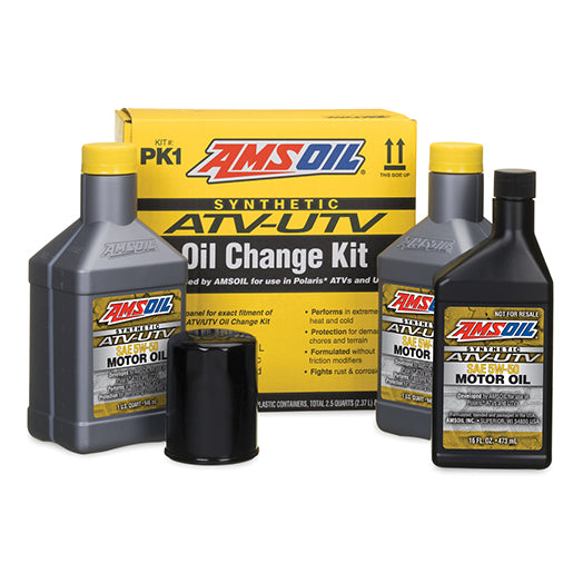 KIT CAMBIO DE ACEITE AMSOIL 5W40 PARA RZR